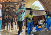 Surrey CCC and Lord’s Taverners donate high-quality bats to Rwanda Cricket Association (RCA)