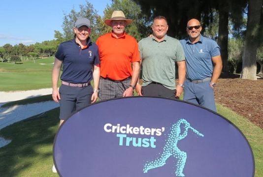 Cricketers’ Trust and former England captain Gooch hold golf fundraiser in Portugal