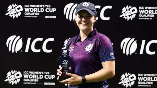 Cricket Scotland: Scotland skipper Kathryn Bryce crowned PCA player of the year