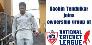 Cricket Legend Sachin Tendulkar joins National Cricket League ownership group