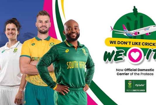 Cricket South Africa announces 3-year deal with FlySafair as official airline partner