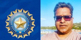 Lalit Modi and BCCI Logo