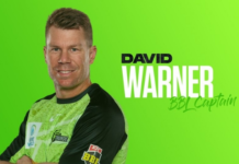 David Warner named Sydney Thunder BBL Captain