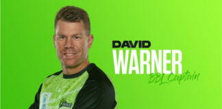 David Warner named Sydney Thunder BBL Captain