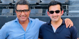 Sanjay Manjerkar and Gautam Gambhir