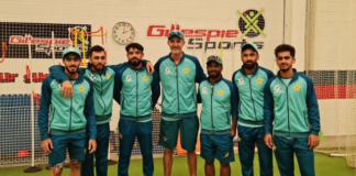 Jason Gillespie and Pakistan Mens Team