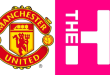 Logos of Manchester United and The 100