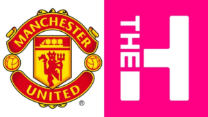 Logos of Manchester United and The 100