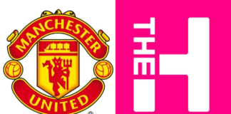 Logos of Manchester United and The 100