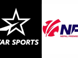 Logos of Star Sports and Nepal Premier League