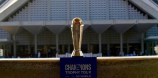 ICC Champions Trophy at Shah Faisal Mosque Islamabad