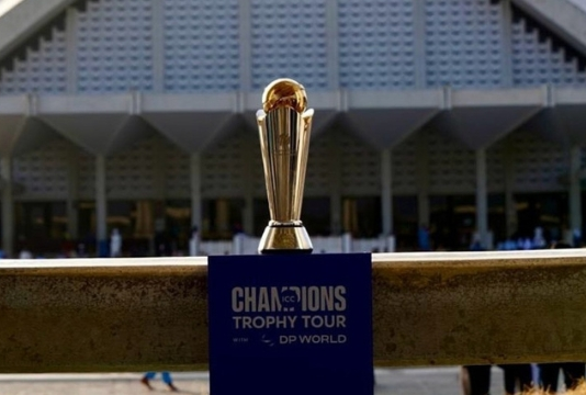 ICC Champions Trophy at Shah Faisal Mosque Islamabad