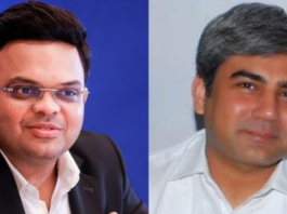 Twitter Profile Photos of Jay Shah and Mohsin Naqvi