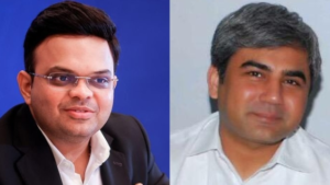 Twitter Profile Photos of Jay Shah and Mohsin Naqvi