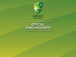 Cricket Australia Press Release