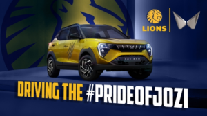 Lions Cricket Sponsorshi with Mahindra