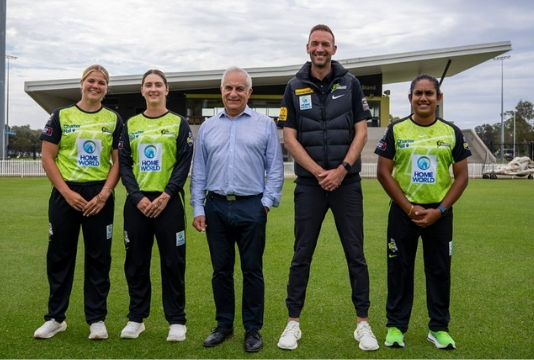 Sydney Thunder partnership City of Canada Bay and Sydney Cricket Club