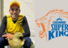 Robin Uthappa and CSK Logo