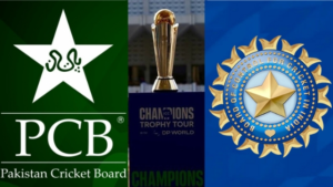 PCB, BCCI Logos, Champions Trophy