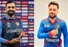 Rashid Khan and Mohammad Nabi