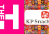 Logos of The Hundred and KP Snacks