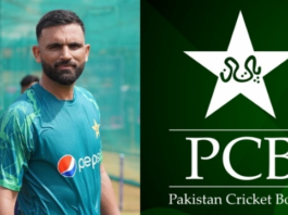 Fakhar Zaman and PCB Logo