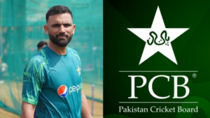 Fakhar Zaman and PCB Logo