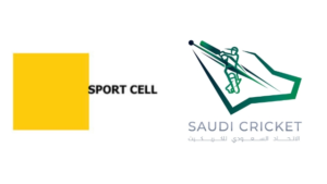 SportCell and Saudi Cricket Logos