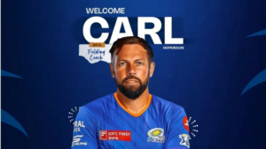 Carl Hopkinson Mumbai Indians’ fielding coach