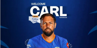 Carl Hopkinson Mumbai Indians’ fielding coach