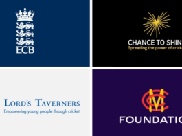 ECB Charity Partners Chance to Shine, Lord’s Taverners and the MCC Foundation Logo