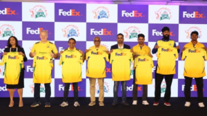 FedEx parntership with CHennai Super Kings