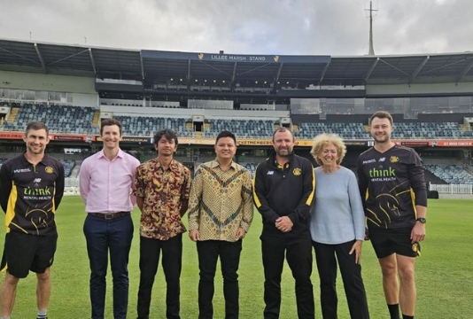 Indonesian Cricket Visits Perth