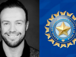 AB de Villiers, BCCI Logo