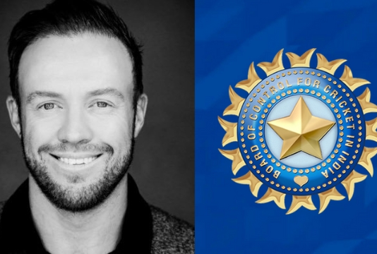 AB de Villiers, BCCI Logo