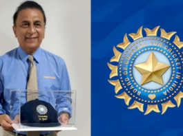 Sunil Gavaskar BCCI Logo