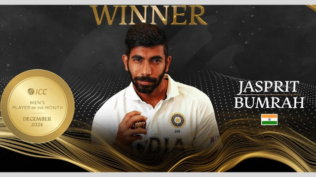 Jasprit Bumrah ICC POTM